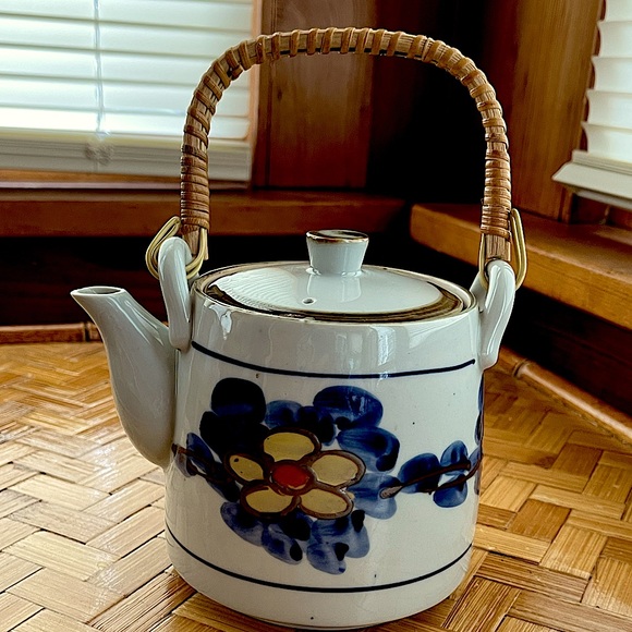 Little vintage ceramic teapot